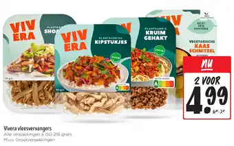 Jumbo Vivera vleesvervangers aanbieding