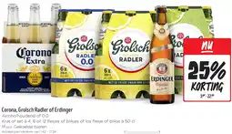 Jumbo Corona, Grolsch Radler of Erdinger aanbieding