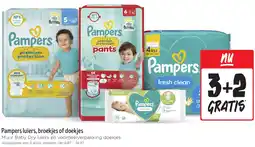 Jumbo Pampers luiers, broekjes of doekjes aanbieding