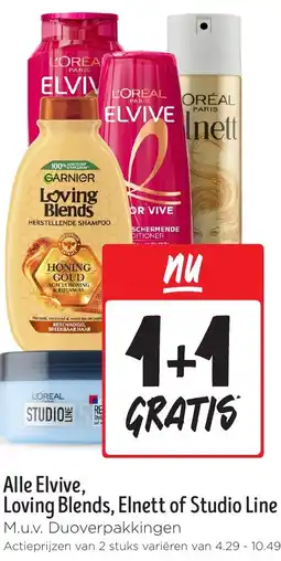 Jumbo Alle Elvive, Loving Blends, Elnett of Studio Line aanbieding