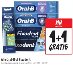 Jumbo Alle Oral-B of Fixodent aanbieding