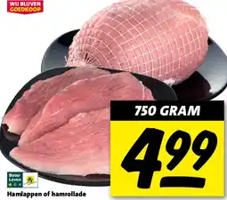 Nettorama Hamlappen of hamrollade aanbieding