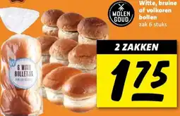 Nettorama Witte, bruine of volkoren bollen aanbieding