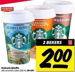 Nettorama Starbucks ijskoffie aanbieding