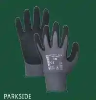 Lidl Unisex latex werk- handschoenen aanbieding