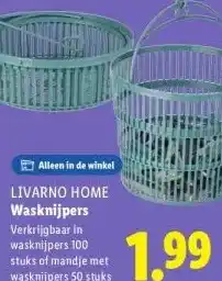 Lidl Wasknijpers aanbieding