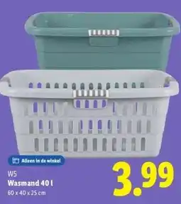 Lidl Wasmand 401 aanbieding