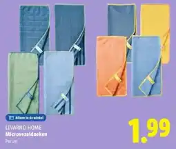 Lidl Microvezeldoeken aanbieding