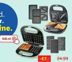 Lidl Tosti-ijzer of wafel-ijzer aanbieding
