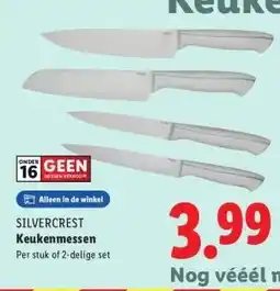 Lidl Keukenmessen aanbieding