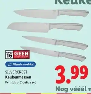 Lidl Keukenmessen aanbieding