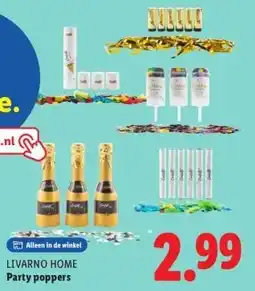 Lidl Party poppers aanbieding