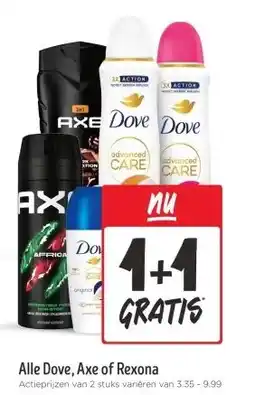 Jumbo Alle Dove, Axe of Rexona aanbieding
