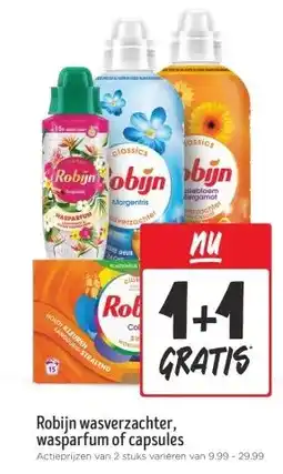 Jumbo Robijn wasverzachter, wasparfum of capsules aanbieding