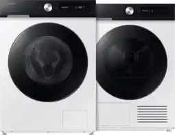 Coolblue Samsung WW90DB7U94GE AI Wash + Samsung DV90DB7845GEU3 QuickDrive aanbieding