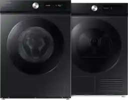 Coolblue Samsung WW90DB7U94GBU3 AI Wash + Samsung DV90DB7845GBU3 QuickDrive aanbieding
