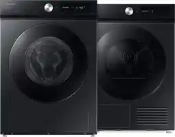 Coolblue Samsung WW90DB7U94GBU3 AI Wash + Samsung DV90DB7845GBU3 QuickDrive aanbieding