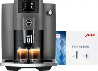 Coolblue JURA E6 Dark Inox (EC) + Basis onderhoudspakket aanbieding