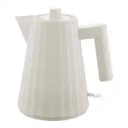 Bol.com Alessi Waterkoker Plissé - droogkookbeveiliging - wit - Michele de Lucchi - 1 liter - MDL06/1 W aanbieding