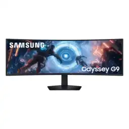 MediaMarkt Samsung Odyssey G9 Ls49fg916euxen - 49 Inch 5120 X 1440 (dqhd) 1 Ms 144 Hz aanbieding