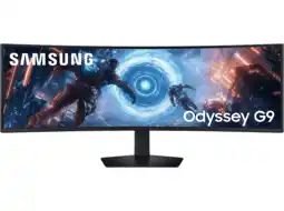 MediaMarkt Samsung Odyssey G9 Ls49fg916euxen - 49 Inch 5120 X 1440 (dqhd) 1 Ms 144 Hz aanbieding