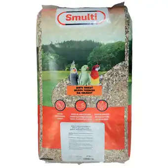 Van Cranenbroek Voer vogel grote parkiet 20kg Smulti aanbieding
