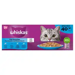 Van Cranenbroek Whiskas 7+ natvoer senior 40 stuks aanbieding