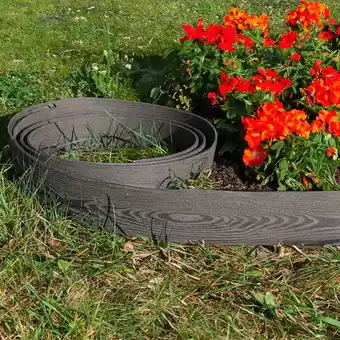Van Cranenbroek Borderrand kunststof 10cmx10m Bel Garden aanbieding