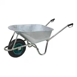 Van Cranenbroek Volledig gegalvaniseerde Kruiwagen 80L Bel Garden aanbieding