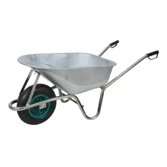 Van Cranenbroek Volledig gegalvaniseerde Kruiwagen 80L Bel Garden aanbieding
