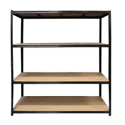 Van Cranenbroek Opbergrek HD 180x160x60cm mdf zwart aanbieding