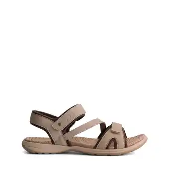 ANWB Travelin' Sollia Dames outdoorsandalen Lichtbruin aanbieding