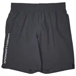 Foot Locker Under Armour Tech Woven Wordmark Korte Broeken Unisex - Grijs - Maat 122 - 127 CM - Poly Woven aanbieding