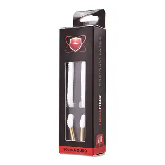 Foot Locker Forcefield Premium Laces Schoenverzorging Unisex - Wit - Maat One Size - Poly (Polyester) aanbieding
