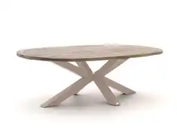 Kees Smit ROUGH-Y Ellips low dining tuintafel 240x120cm aanbieding