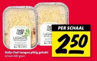 Nettorama Daily Chef lasagne pittig gehakt aanbieding