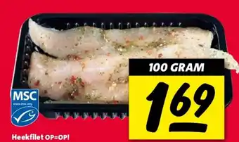 Nettorama Heekfilet aanbieding