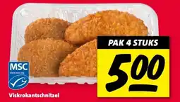 Nettorama Viskrokantschnitzel aanbieding
