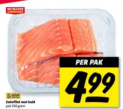 Nettorama Zalmfilet met huid aanbieding