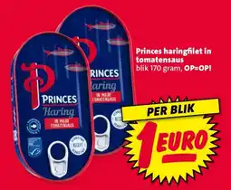 Nettorama Princes haringfilet in tomatensaus aanbieding