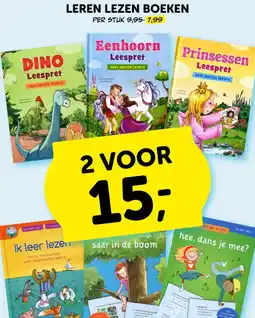 Boekenvoordeel LEREN LEZEN BOEKEN aanbieding