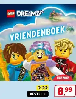 Boekenvoordeel LEGO DREAMZZZ VRIENDENBOEK aanbieding