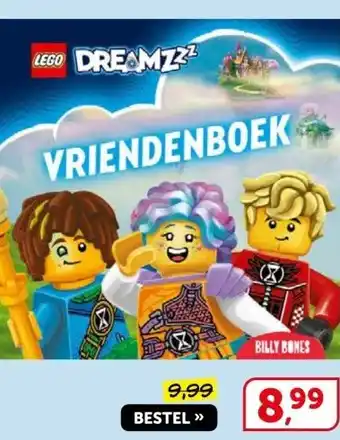 Boekenvoordeel LEGO DREAMZZZ VRIENDENBOEK aanbieding