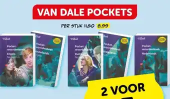 Boekenvoordeel VAN DALE POCKETS aanbieding