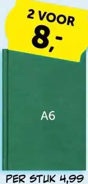 Boekenvoordeel BLANCO DUMMIES A6 aanbieding