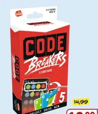 Boekenvoordeel CODE BREAKERS aanbieding