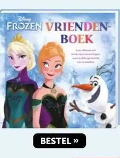 Boekenvoordeel FROZEN VRIENDENBOEK aanbieding