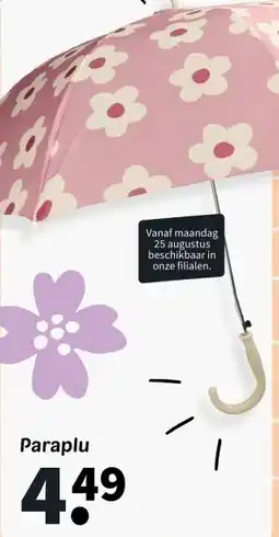 Wibra Paraplu aanbieding