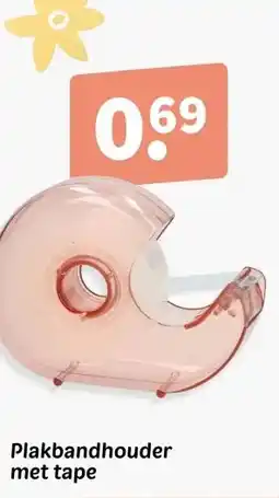 Wibra Plakbandhouder met tape aanbieding