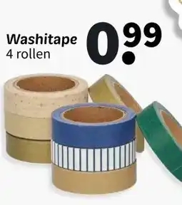 Wibra Washitape aanbieding